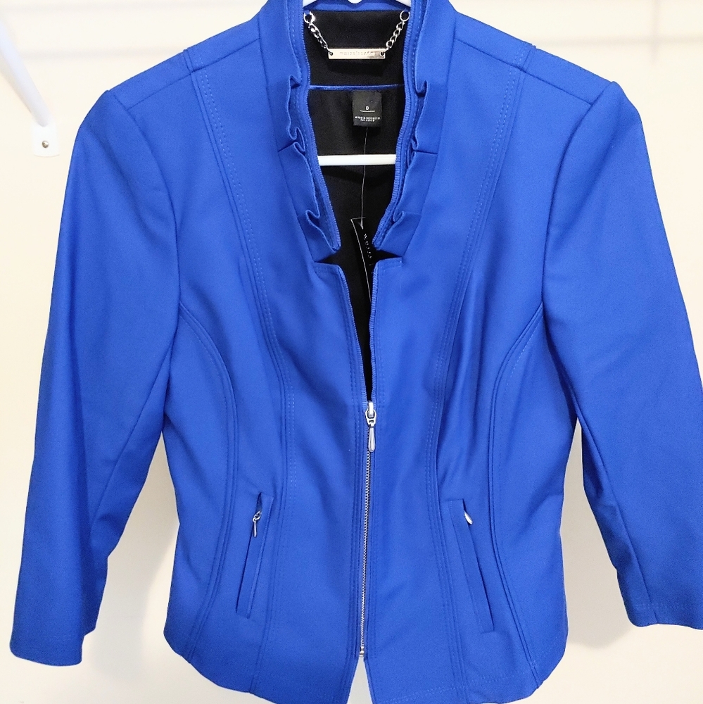White House Black Market Blazer - Royal Blue